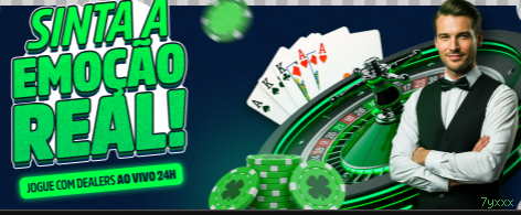 Cassino ao Vivo 7yxxx - Dealers Brasileiros Profissionais